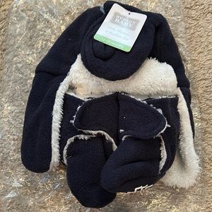 Hudson Cozy Baby Winter Set 12-18 months Navy blue NWT